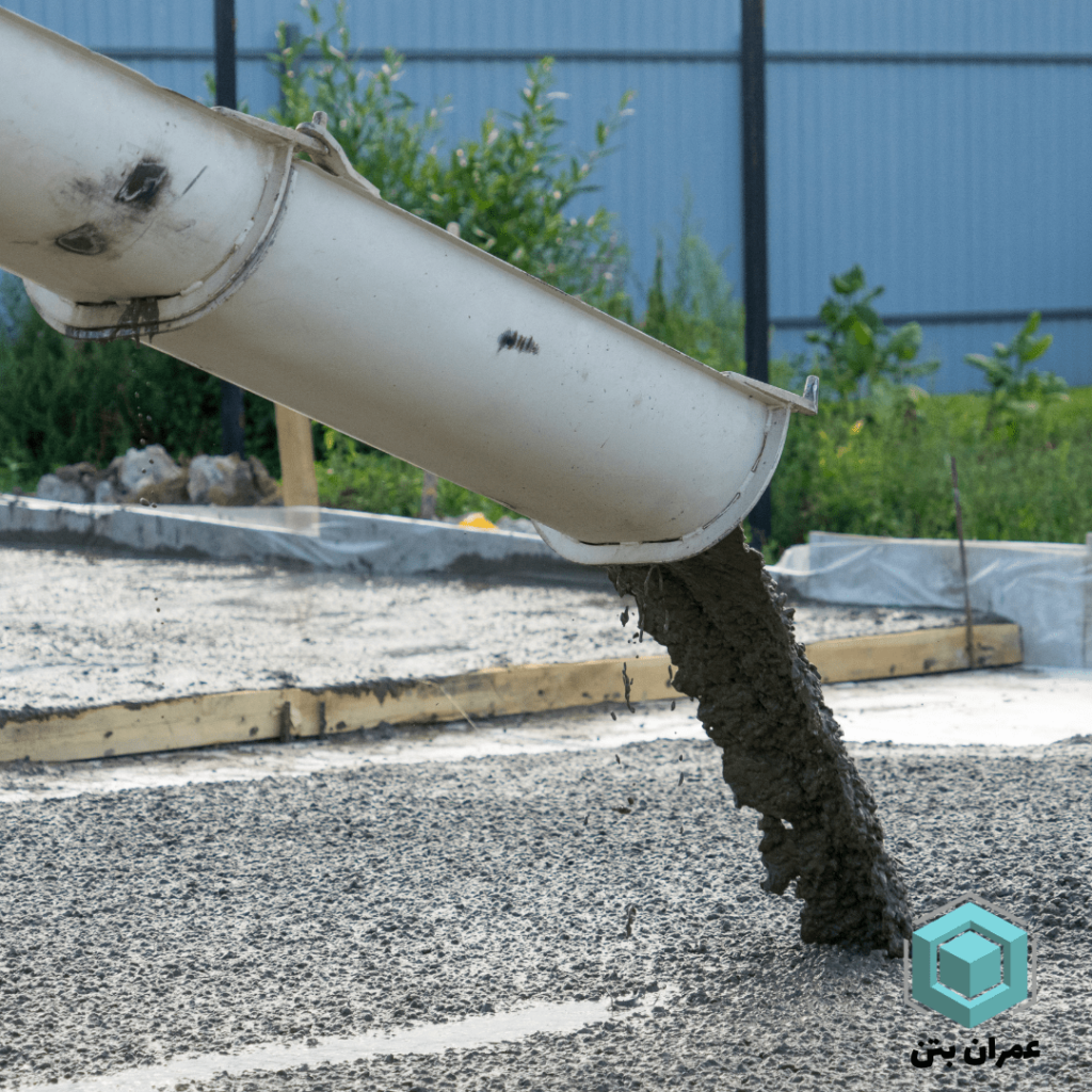 قیمت بتن آماده شیراز-بچینگ در حال بتن ریزی