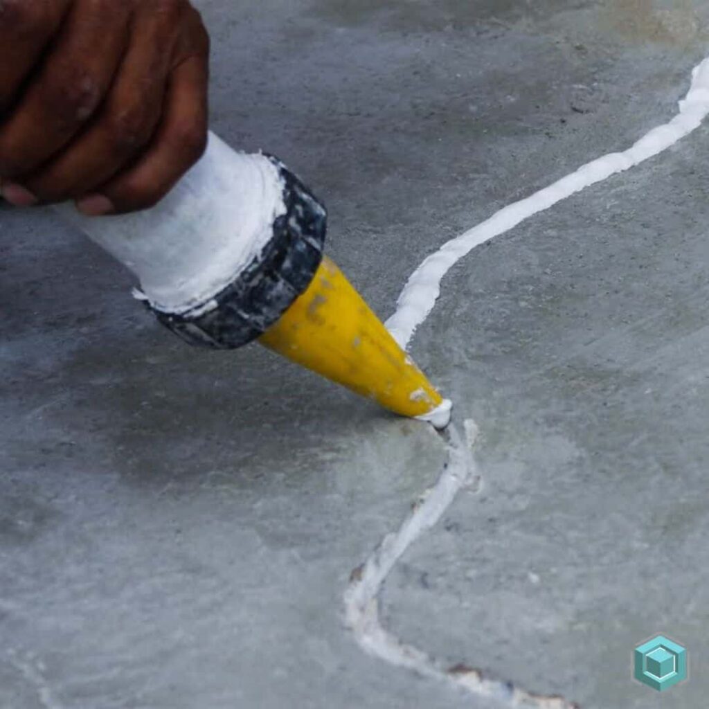 روش استفاده از چسب بتن